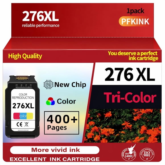 Cartucho de tinta a color PFKink 276XL para Canon PIXMA