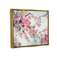 thumbnail image 3 of Budding Cherry Blossoms Nature Botanical & Floral Graphic Art Metallic Gold Framed Art Print Wall Art, 3 of 6