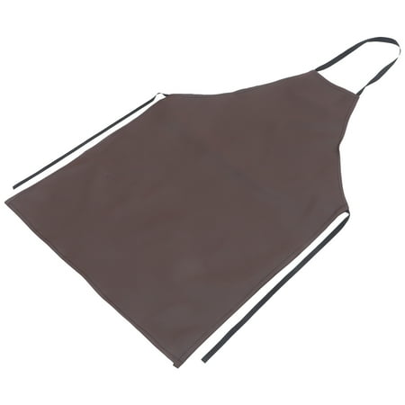 

Kitchen Apron PU Leather Apron Long Apron Unisex Apron Oil-proof Cooking Apron Kitchen Supply