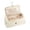 B, variant on Large Capacity Quilted Cosmetics Bag, Portable Hair Dryer Storage Pouch for Travel, Stylish Quilted Organizer for Beauty and Styling Tools