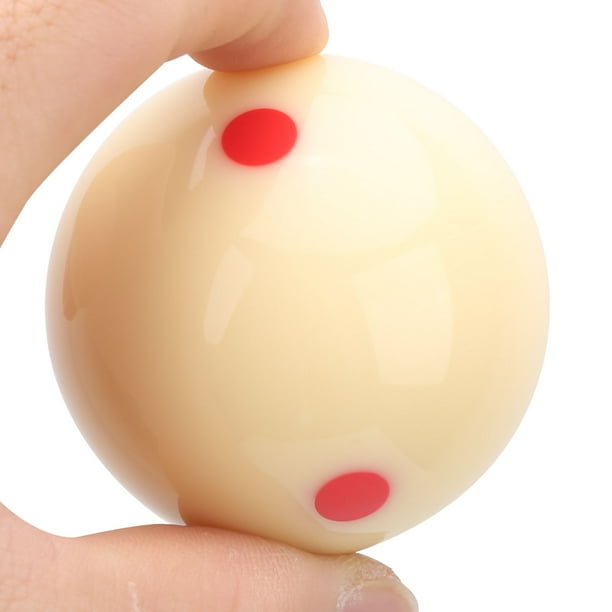 Bola de Billar, Resina de Resistencia Al Desgaste Bola de Billar Rojo Rojo Billiard Ball Ball Cue Ball, Estándar 52.5 mm Para Amantes de Billar en Casa