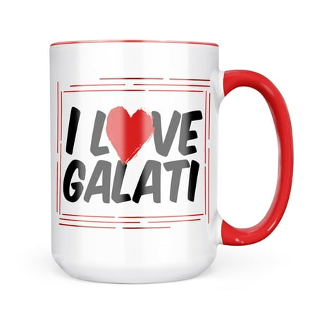 

Neonblond I Love Galati Mug gift for Coffee Tea lovers