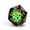 Green Skull, variant on Large D20 55mm With Edges D&d 20 Sided For Rpg Game