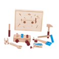 thumbnail image 1 of Juego de herramientas de construcción CUTICAT Juguetes educativos de madera, 1 of 6