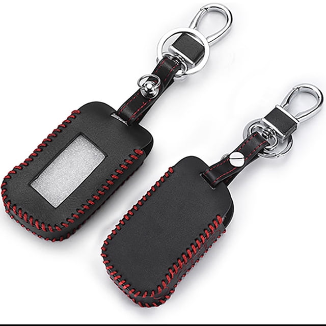 Funda De Cuero Para Starline A93 Alarma De Coche Mando A Distancia Lcd Llavero Cubierta Cateissary VI005181-00