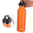thumbnail image 5 of 25 Ounce Stainless Steel Vacuum Water Bottle Double Wall Bottle Insulated Thermos for Sports Leak Proof Bottle BPA free Sport lid Bright Orange, 5 of 5