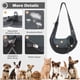 thumbnail image 5 of Bolsa bandolera para perros y gatos, de malla transpirable, segura para viajar, 5 of 7