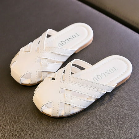 

Hunpta Kids Sandals Baby Indoor Soft Casual Infant Slippers Kids Beach Flops Flip Todder Girl Shoes Baby Shoes