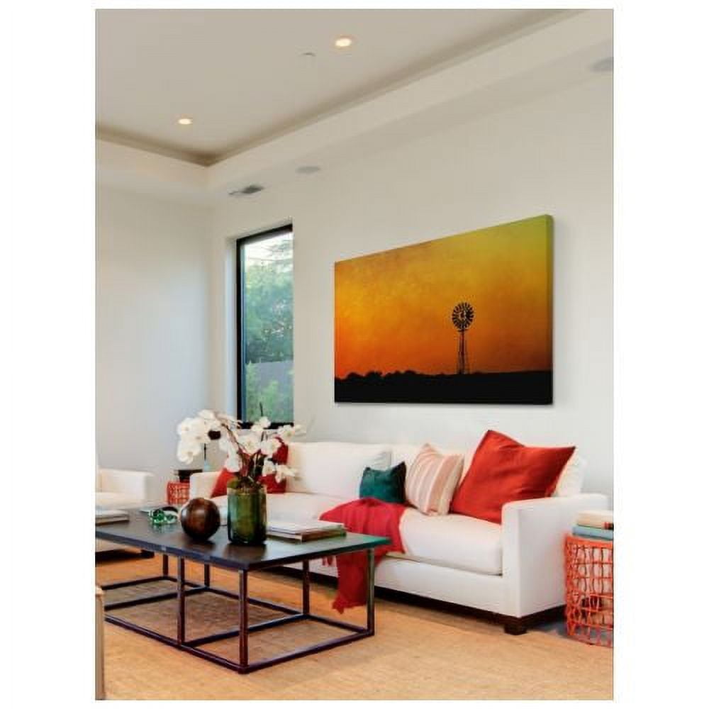 "Kansas" Painting Print on Wrapped Canvas