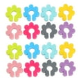 thumbnail image 4 of Milisten Flower Shaped Silicone Cup Identifiers 24pcs for Recognition at Social Events, 4 of 8