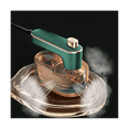 thumbnail image 3 of Electric Mini Iron Handheld Garment Steamer Machine Portable Iron Fabric Ironing Machine A US Plug,1 x Electric Mini Iron 1 x Anti-scald base,Beige, 3 of 9