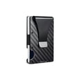 thumbnail image 1 of Billetera tarjetero  hombre alumino con clip carbono elastico negro, 1 of 4