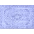 thumbnail image 1 of Ahgly Company Indoor Rectangle Abstract Blue Modern Area Rugs, 6' x 9', 1 of 4
