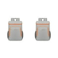 thumbnail image 3 of Dalazy Easy To Clean Lunch Backpack Maintenance For Busy Individuals Thermal Bag Grey+Orange 2Set, 3 of 6