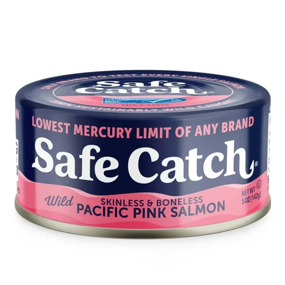 Pack of 6, Safecatch Wild Pacific Pink Salmon, 5 oz