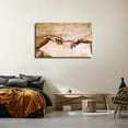 thumbnail image 4 of Michelangelo Buonarroti - Hand of God The Creation of Adam Sistine Chapel Print Poster Canvas Art and Wall Art Picture Print Poster Modern Family Bedroom Office Decor (16x24inch-No Framed), 4 of 6