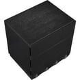 thumbnail image 5 of Meridian Furniture Scallop Black Night Stand, 5 of 9