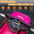 thumbnail image 2 of Okybaby 12V Kids Ride on Truck Car with Parent Control, Spring Suspension, Powered Ride on Toy Cars with Bluetooth,USB,LED Lights, Toddler Electric Toys Car for Kids Aged 2-8,Pink, 2 of 7