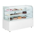 thumbnail image 2 of 60 in. Refrigerated Bakery Display Case, 17.6 cu. ft. in White (KM-CDHF-17C-WH), 2 of 13