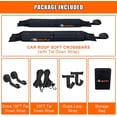 thumbnail image 5 of MeeFar Universal Soft Roof Rack Pads Cargo Carrier System for Kayak/SUP/Canoe, 5 of 6