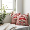 thumbnail image 5 of Valentines Gnome Pillow Cases18 x 18 Inch Valentine''s Day Love Forever Throw Pillow Covers Red Heart Cushion Cover Soft Decorative Pillow Cases for Anniversary Wedding Sofa Decor Set of 2, 5 of 6