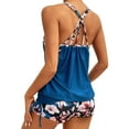 thumbnail image 5 of VerPetridure Tankini Bathing Suits for Women High Waisted Two Piece Swimsuits Tummy Control Swimwear Loose Swim Suit with Boyshorts, 5 of 8