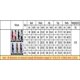 thumbnail image 4 of MESLIMA Mujeres Entrenamiento Trajes de 2 piezas Botón abajo Color Block Patchwork Chaquetas Bodycon Pantalones largos Chándal Zhivalor HMFJ297-21, 4 of 4