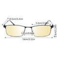 thumbnail image 3 of Blue Light Blocking Glasses For Gaming Computer Work Non Power Fatigue Eyewear, 3 of 5