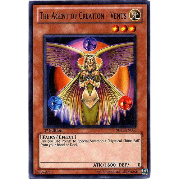 YuGiOh Structure Deck: Lost Sanctuary Common The Agent of Creation - Venus SDLS-EN006