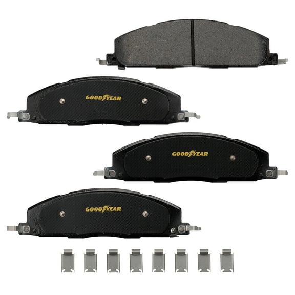 Goodyear Brakes GYD1400 Truck and SUV Carbon Ceramic Rear Disc Brake Pads Set