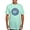 Teal Ice, variant on CafePress - Clausometer Men's Fitted T Shirt (Dark) - Men's Fitted T-Shirt