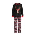 thumbnail image 3 of Kmbangi Pyjamas de Noël Parent-Enfants, Hauts avec Pantalons/combinaison, 3 of 10