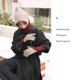 thumbnail image 5 of Bufanda de cachemira gruesa y suave para hombre de invierno, 5 of 5