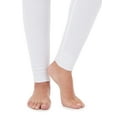 thumbnail image 3 of Fruit of the Loom Women's and Women's Plus Long Underwear Waffle Thermal Bottoms, 2-Pack, 3 of 3
