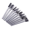 thumbnail image 5 of CEORPER 10 Pcs Hard Metal Carbide Rotary File Made of Solid Steel Suitable for Polishing & Drilling on Wood & Metal Many Field, 5 of 5