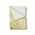 thumbnail image 2 of Baby Soft Flannel Fleece Throw Blanket, Abstract Chick Design with Plaid Pattern Butterfly Giant Egg Funny, Cozy Plush for Indoor and Outdoor Use, 50" x 70", Pale Yellow Pale Blue, by Ambesonne, 2 of 6