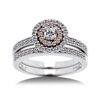 3/4 Cttw 14 Kt Bridal Set
