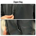 thumbnail image 3 of Chaqueta reflectante Wosawe para hombre y mujer resistente al viento repelente al agua Gris M/L/XL/XXL, 3 of 8