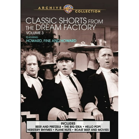 Classic Shorts From the Dream Factory: Volume 3 (DVD), Warner Archives, Music & Performance