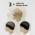 thumbnail image 6 of Bradem Wig Mesh U Shaped Cap 4*5inch - Black Double Velvet Lace Wig Cap, Secure Fit for Wigs, 6 of 9
