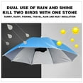 thumbnail image 7 of Deeceymbur Folding Umbrellas for Rain Windproof Sun Umbrella for Walking Mobile Phone Clip Umbrella Outdoor Mobile Phone Rain and Sunshade Umbrella Sun Protection and Reflective Small Umbr, 7 of 7