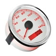 thumbnail image 4 of Waterproof Universal 85mm 140MPH 160MPH 200MPH GPS Speedometer Odometer For Car Truck Buggy Red Backlight With GPS Antenna ,High Precision, 4 of 7