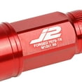 thumbnail image 3 of J2 Engineering LN-T7-025-15-RD J2 Engineering 7075 -T6 Forged Aluminum M12 x 1.5 20 Pcs 70mm Open End Lug Nut Set w/ Adapter Red, 3 of 6