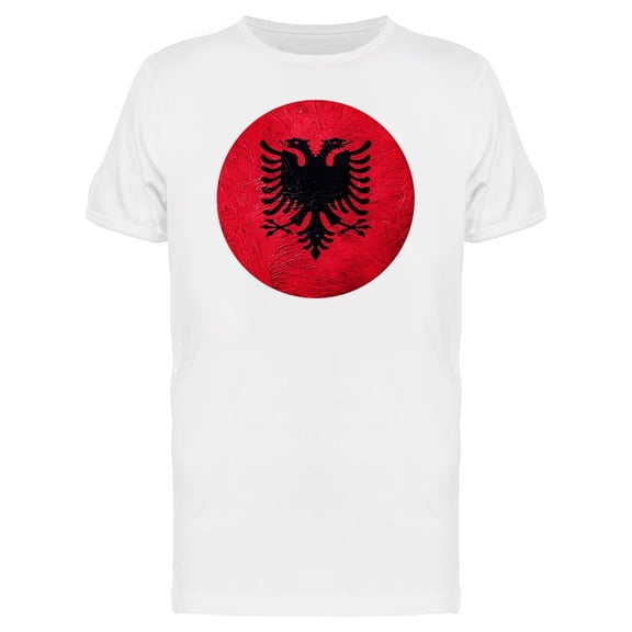 Grunge Albania Flag Tee Men's -Image by Shutterstock