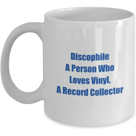 

Mug for Your Discophile A Person Who Loves Vinyl A Record Collector Give This Personal Classic Coffee Tea Hot Cocoa Cup To Them