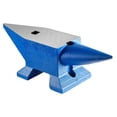 thumbnail image 6 of 22Lbs Steel Anvil for Blacksmithing - Forge Anvil with Horns & Holes, Metalworking Tools for Jewelers, Blacksmiths, Rugged Metalsmith Tool, 6 of 6