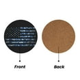 thumbnail image 2 of Xecao Navy Camouflage American Flag for MDF Cork Coaster 4 Pcs,Drink Coasters,Suit for House Warming Gifts New Home ,Coffee Table Decor-Round Shape, 2 of 7