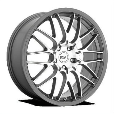 Motegi Aluminum Rim MR143 CS6 17X7in Hyper Silver Finish, MR14377031440 ...