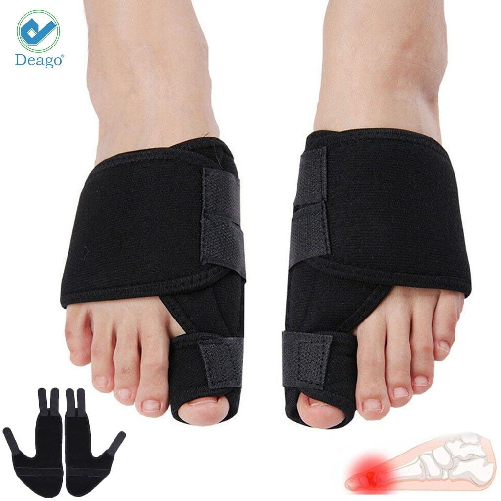 Deago Bunion Correctors, 1 Pair Adjustable Soft Bunion Splints Brace Big Toe Straighteners