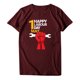 thumbnail image 4 of Moda mujer casual impresión pulóver manga corta camiseta tops blusa Fridja  zx562, 4 of 4